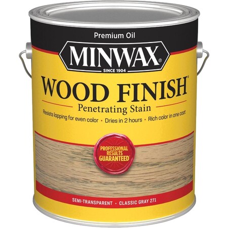 Minwax Wood Finish Penetrating Stain, Classic Gray, 1 Gal. 710480000